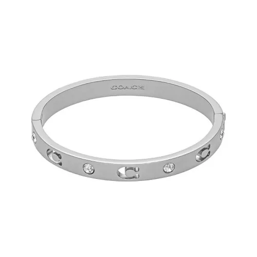 COACH Латунь Браслеты Унисекс Серебряный