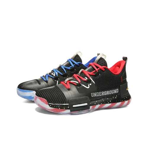 PEAK Вспышка Амортизаторы Устойчивые к истиранию Низкий Топ Баскетбольные кроссовки Мужские Несовпадающие