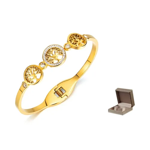 KENMO Браслеты Золотой + Подарочный набор для женщин