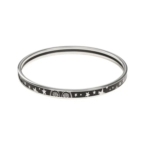 HERMES Стекло Браслеты Унисекс Черный