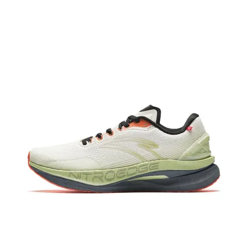 ANTA Champion 2nd Gen Pro Slip Устойчивый к истиранию Низкий Топ Повседневные Беговые кроссовки Мужские Белый Зеленый