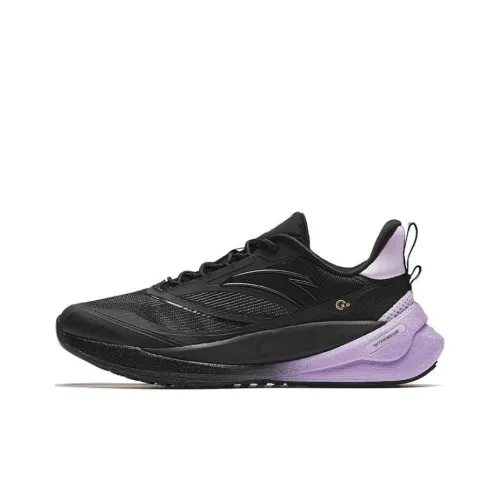 ANTA C37 Series 4,0 Амортизация и Дышащий Низкий Топ Беговые кроссовки Женские Пыльно-фиолетовый