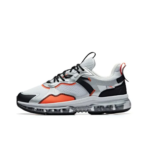 NASA collaboration x Anta SEEED противоскользящие устойчивые к истиранию низкий топ беговые кроссовки мужские серебристо-белые