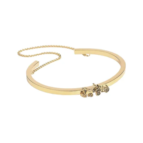 COACH Латунь Браслеты Женские Золото