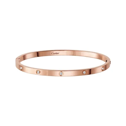 Cartier LOVE Series 18K Розовое золото Браслеты Женские