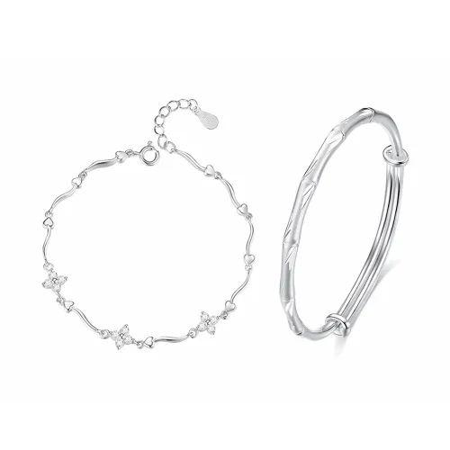 MUYAN Сплав Бамбук Долговечность Складной Браслет Женские