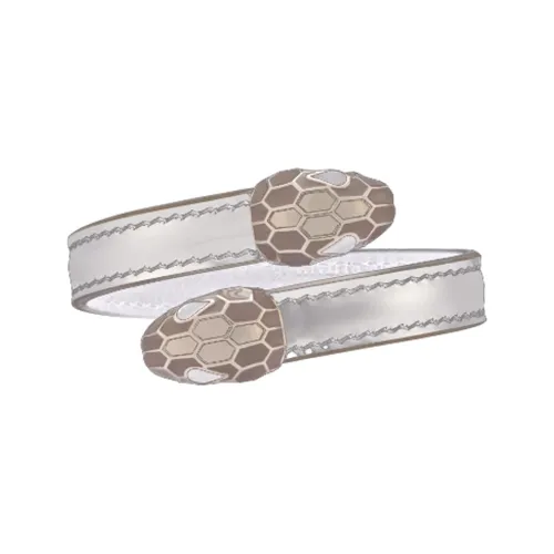 BVLGARI Телячья кожа Браслеты Унисекс Серебряный