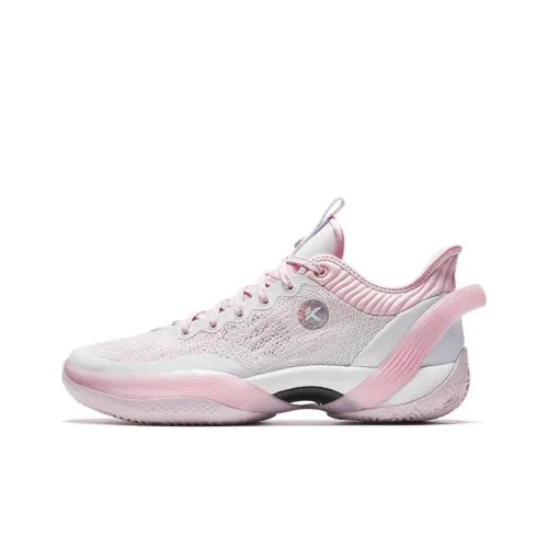 ANTA THREE POINT Rain1,0 Баскетбольные кроссовки Низкий Топ Розовый Женский