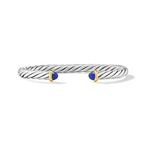 David Yurman Серебряный Лазурит Браслеты из 14К золота Мужской Серебряный