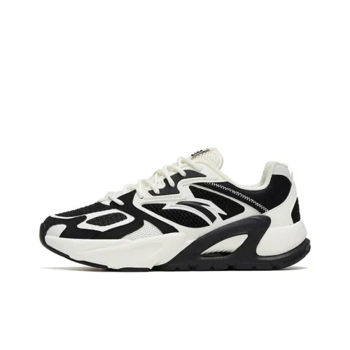 ANTA Millennium 6 Повседневный Низкий Топ Черный Белый Женский