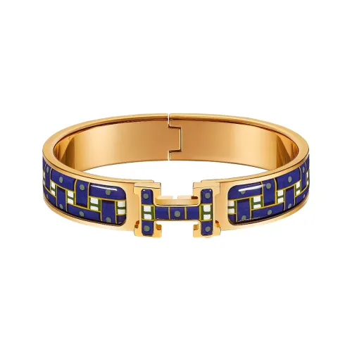 Hermes Clic H Браслеты Синие Женские