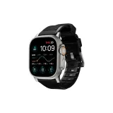 Космический черный с серебряной пряжкой