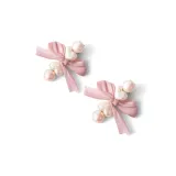 [Розовое сердечко Боковая заколка] 2 шт