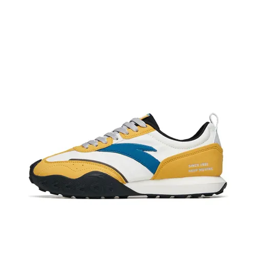 ANTA HERITAGE Низкий Топ Спортивная Повседневная Обувь Мужская Белый Желтый