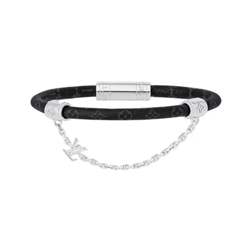 LOUIS VUITTON Холст Металл Браслеты Унисекс Черный