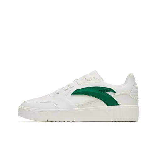 ANTA 982 Low Топ Скейтборд Кроссовки Мужские Белые Зеленые
