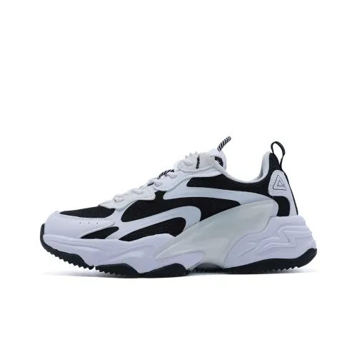 PEAK Man Xing Амортизация Устойчивый к истиранию Дышащий Низкий Топ Повседневный Женский Чистый Белый Черный