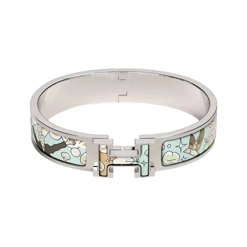 HERMES Эмаль Браслеты Женское Серебро
