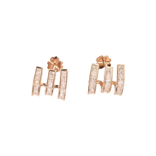 HE FA JEWELRY Серебро S925 Серьги-гвоздики Женские