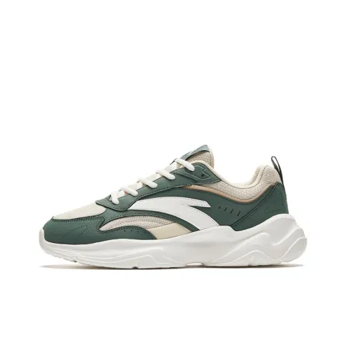 Anta Chaobai Gz Casual Low Top Бежевый Зеленый Мужской
