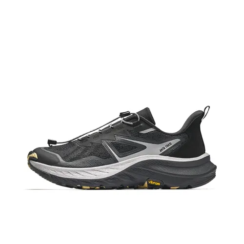 ANTA Низкий Топ Беговые Кроссовки Мужские Черные