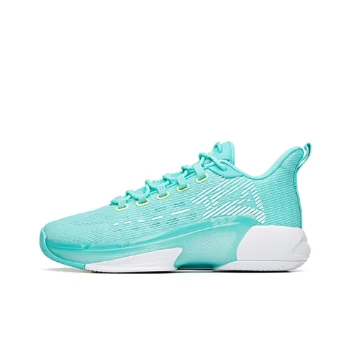 ANTA Attack 3 Slip Устойчивый к истиранию Низкий Топ Баскетбольные кроссовки Мужской Зеленый