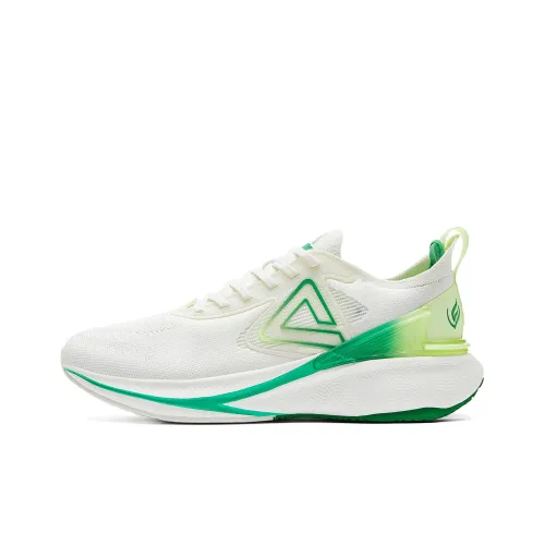 PEAK State Pole 6,0 Низкие Беговые Кроссовки Женские Белые Зеленые