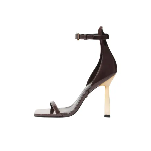 Schutz Ciara One Sandals Strap 10,5cm Women's Brown