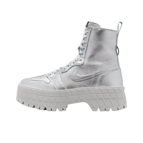 Jordan Air Jordan 1 Ботильоны Silver Женские