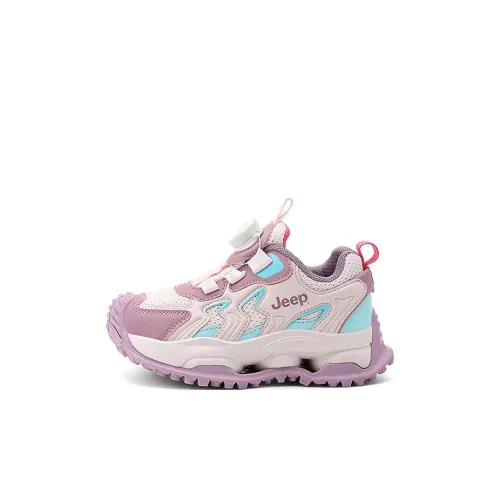 JEEP Устойчивый к истиранию Поддержка Баланс Детские Лайфстайл Обувь Мерцающий розовый Детский