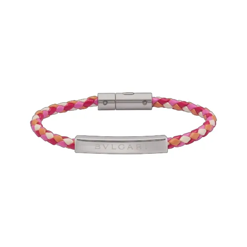 BVLGARI Телячья кожа Браслеты Унисекс Розовый