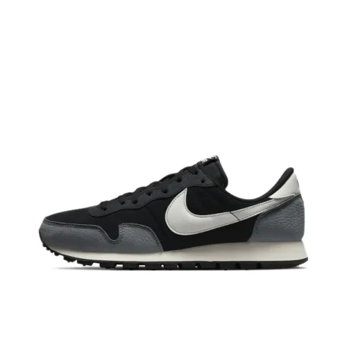 Nike Air Pegasus 83 Амортизаторы Slip-resistant устойчивые к истиранию дышащие низкий топ беговые кроссовки Мужские Черный Серый