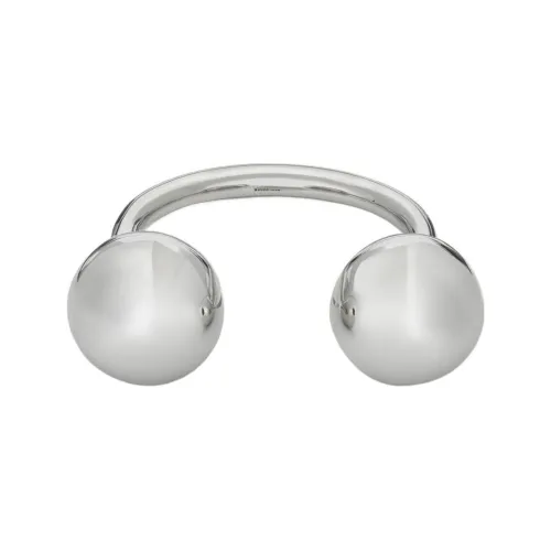 GUCCI Металлические браслеты, серебряный, унисекс