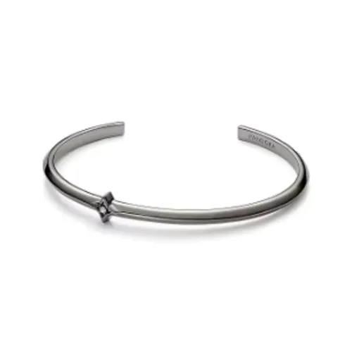 Pandora Рутеневое покрытие медный сплав серебряный браслеты женские черный