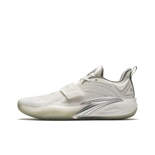 ANTA KAI 1 Баскетбольные кроссовки Low Top Папирус Белый/Перламутровый Серый Унисекс