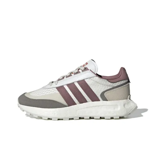 Adidas Originals Retropy E5 Casual Low Top Bright White/Mysterious Red/Track Gray Women's
