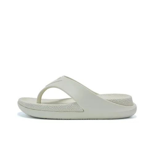 PEAK Statistic Sandals Слипоны Женские Холщовый Белый