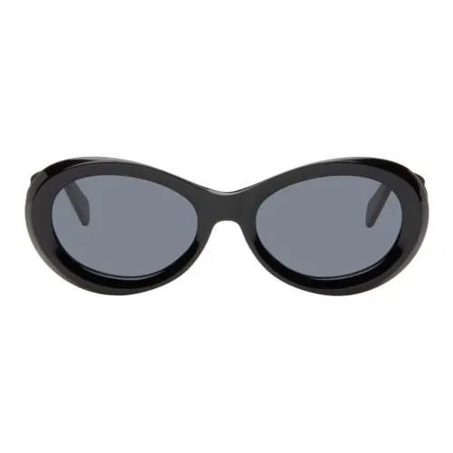 TOTEME Ацетат Кошачий глаз Солнцезащитные очки Женские Черный