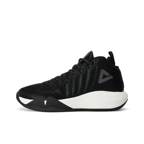 PEAK Magic Bullets Баскетбольные кроссовки Mid Топ Черный/Бежевый Мужской