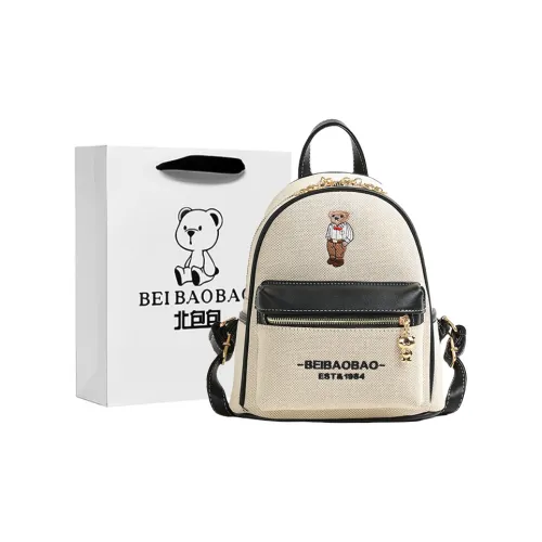 North Pack Холст Рюкзак Стандартный Женский Экрю Хаки