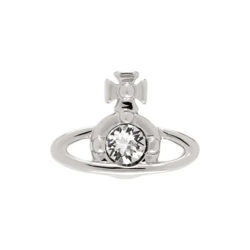 Vivienne Westwood Brass Stud Серьги Унисекс Одиночные Серебряные