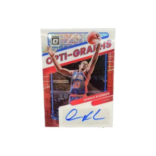 Панини 2021 22 Дюрекс Op RODMAN Большой Worm Фирменный MOJO Складной Шар Карта Спортивная Карта Гарантированного Качества 1 шт