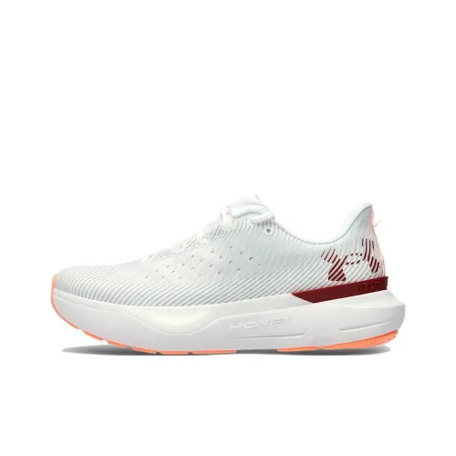 Under Armour Infinite Pro Low Беговые кроссовки Мужские Белый Оранжевый