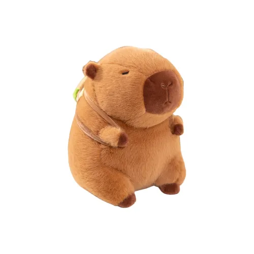 MLING Капибара Бургер Рюкзак Капибара Куклы Плюшевая Кукла 23 см 33 см Рекомендуемый Рост