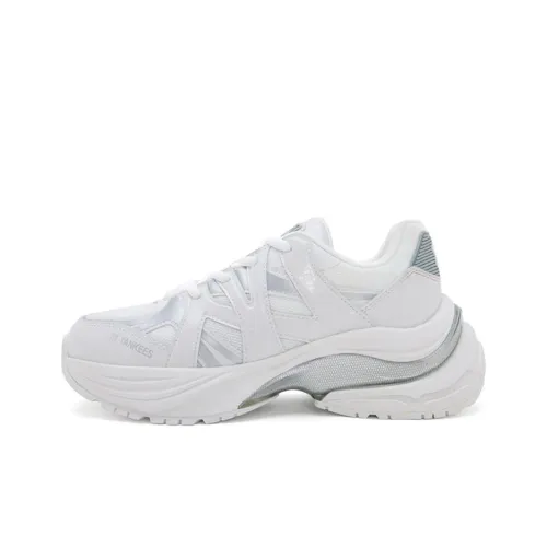 MLB New York Yankees Противоскользящие Низкие Топы Повседневная Обувь Унисекс Экрю