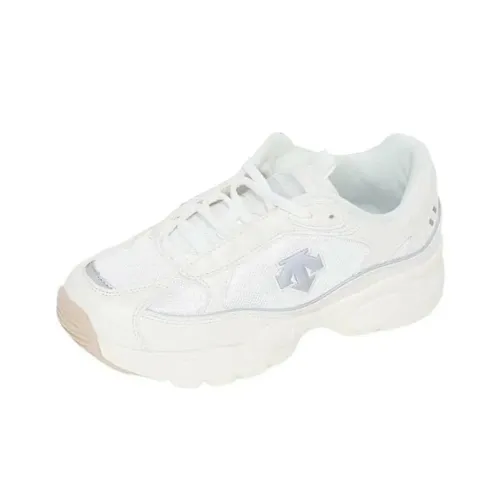 DESCENTE MONSTER LOI Противоскользящий устойчивый к истиранию низкий топ повседневная обувь унисекс белый