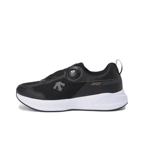 DESCENTE Беговые кроссовки Low Top Черные Унисекс