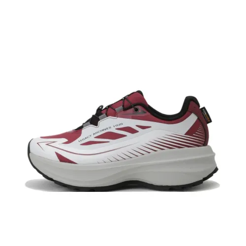 DESCENTE City Lift Slip-resistant Abrasion-resistant Low Top Беговые кроссовки Унисекс Красный