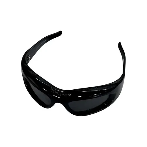 GENTLE MONSTER OVAL SUNGLASSES Мужские Черные