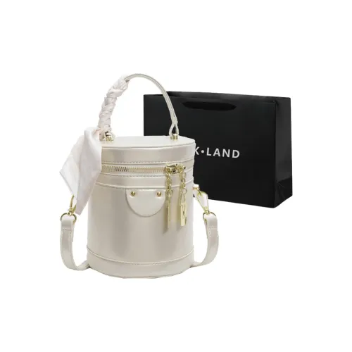 PINK·LAND ПУ (полиуретан) Сумка через плечо Сумка на плечо Сумка Женская Белая Черная Серебряная Красная